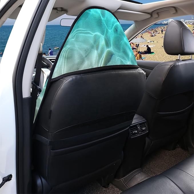 Starfish Waterproof Towel Car Seat Cover Anti-Slip Bucket Seat Protector Washable Car Accessories Decro from Sweat