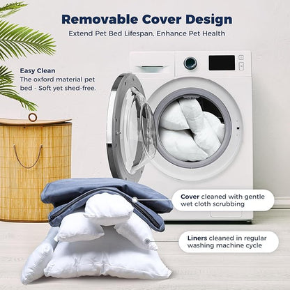 Miguel Outdoor Waterproof Cat Bed with Side 20 inches