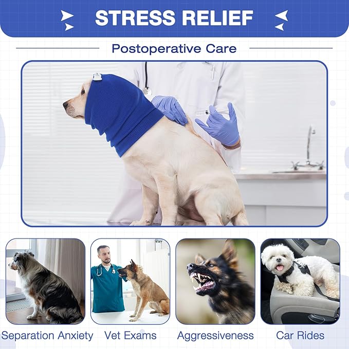 ROZKITCH Dog Calming Hoodie Dog Ears Cover