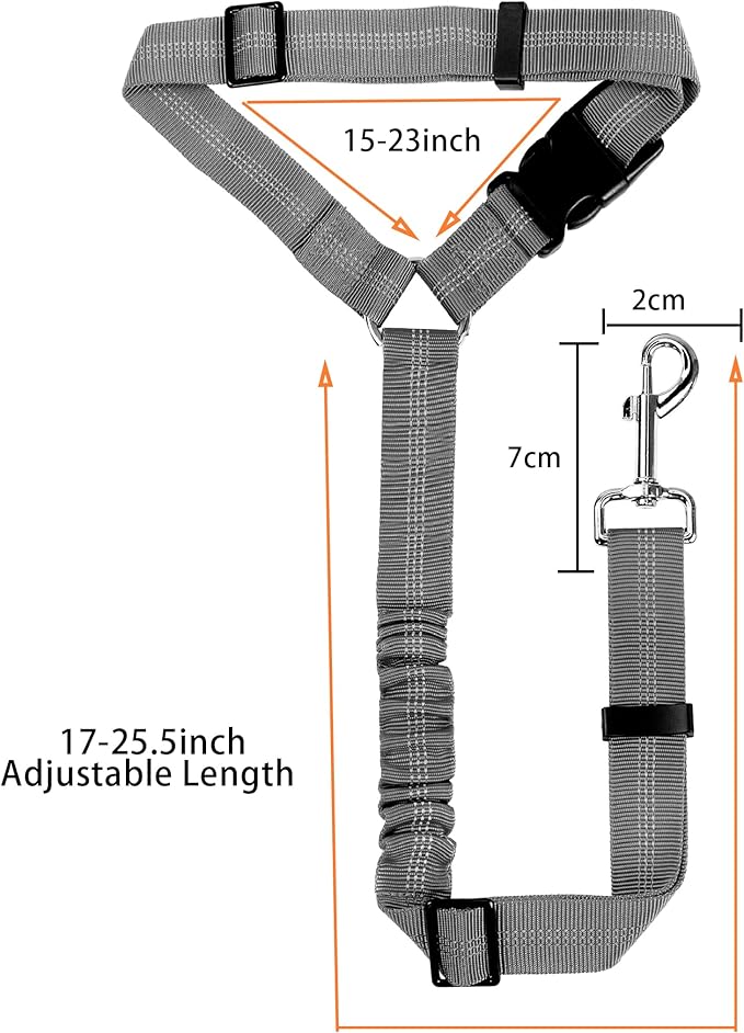 YAODHAOD Dog Seat Belts