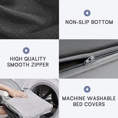 Figopage Extra Large Dog Bed Orthopedic Dog Beds with Removable Washable Cover 42 inch