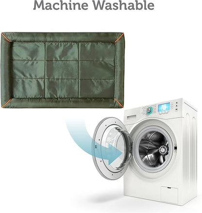 Friends Forever Bolster Dog Crate Mat 36 Inch