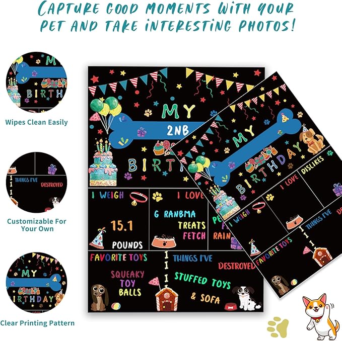 Dog Birthday Bandanas Dog Birthday Party Supplies Include