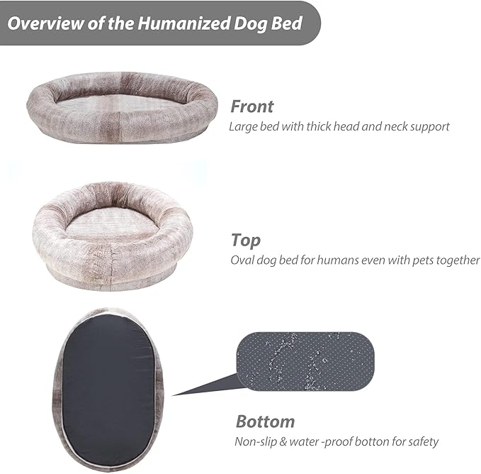 Human Dog Bed for You and Your Pet to Snooze