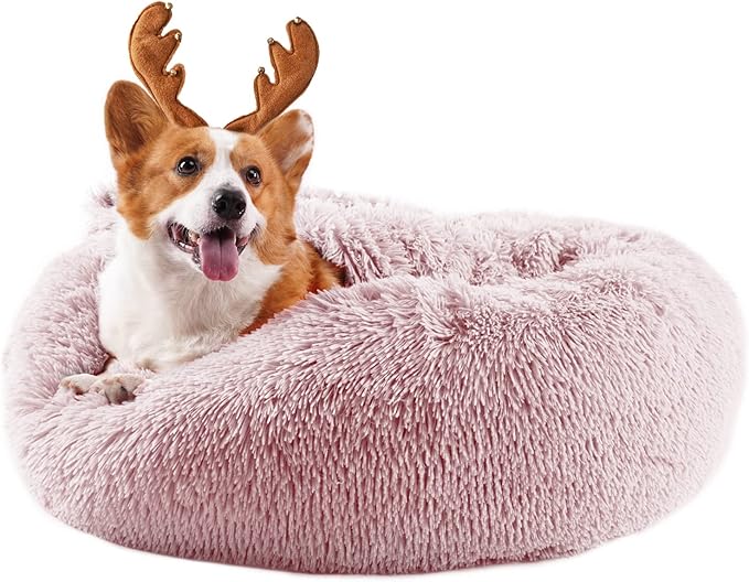 suddus Large Dog Bed with Blanket Attached 36''