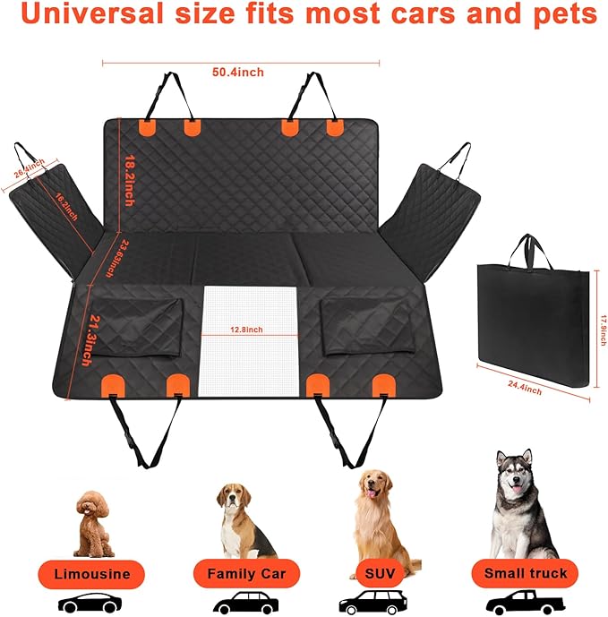 Back Seat Extender for Dogs