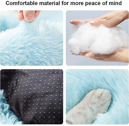 Nisrada Cat Beds for Indoor Cats 24 Inch