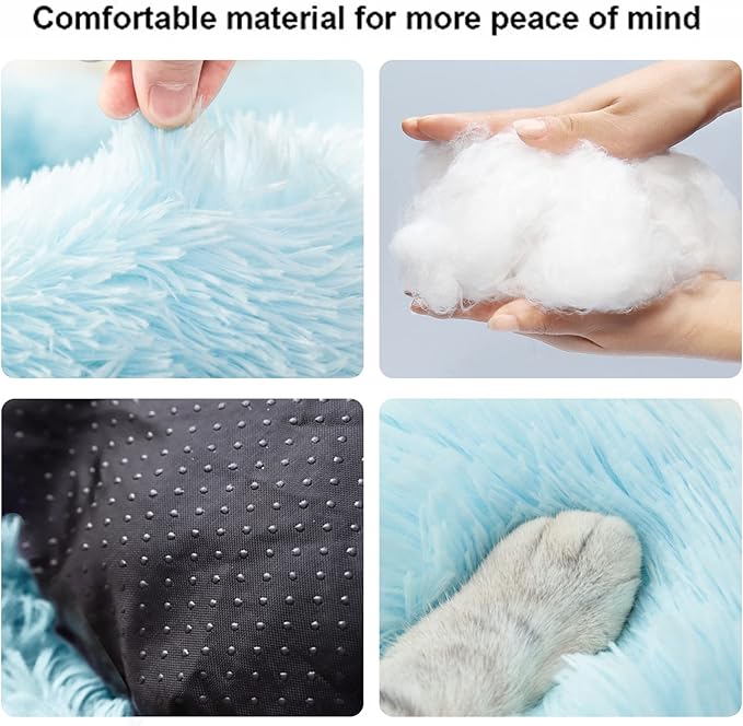 Nisrada Cat Beds for Indoor Cats 20 Inch