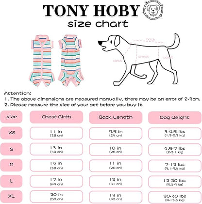 TONY HOBY Dog Pajamas