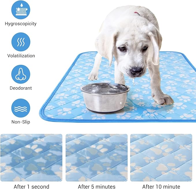 Rywell Self-Cooling Mat for Dogs Medium 30'' x 20''- Endothermic
