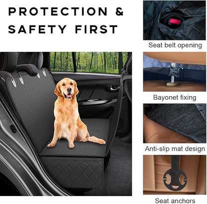 Dog Car Seat Cover 600D Heavy