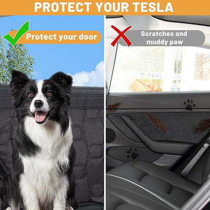 Car Door Protector for Dogs for Tesla Model 3 Model S & SUV Cargo 2 Pack