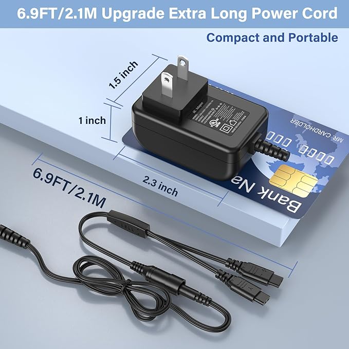 5V for SportDOG Collar Charger Power Cord for SportDOG SD-425 SD425 SD-425S SD-825 SD-425CAMO Remote Trainer Collar 425 Training