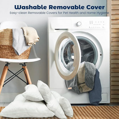 Miguel Removable Washable Dog Bed for Medium Dog Easy Clean 30 Inch