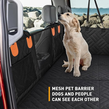 Dog Seat Cover for Trucks Back Seat Extender for Dog F150, RAM1500,