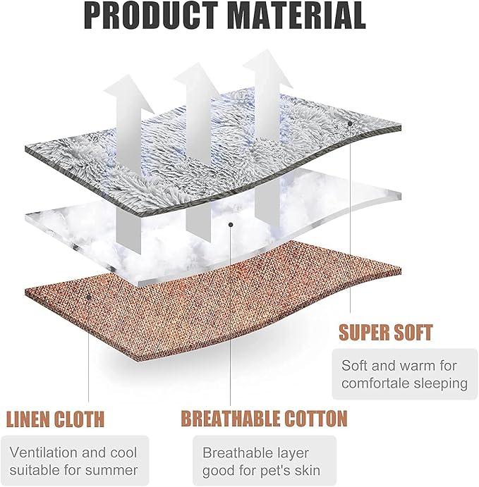 Heated Cat Bed Self Warming 24x20inch