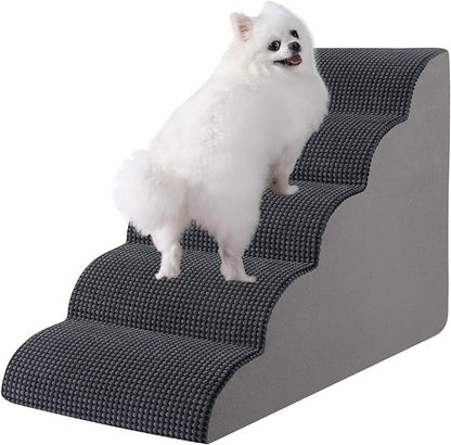 Dog Stairs for High Beds 5-Step Dog