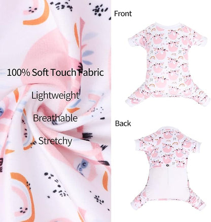 CuteBone Sloth Soft Puppy Pajamas Cute Dog Pjs P263M Medium
