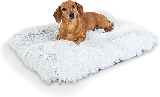 Best Friends by Sheri 4-in-1 Orthopedic Nap Mat Shag Dog Mat for Elevated Dog Beds and Dog Crates 22x28