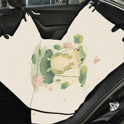AFPANQZ Frog Dog Cat Seat Cover for Cars