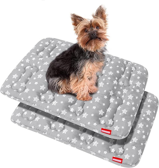 Dog Crate Mat (24" X 18") 2 Pack