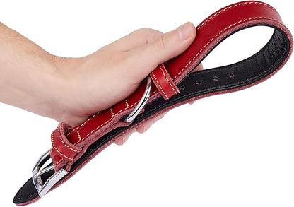 Soft Leather Dog Collar