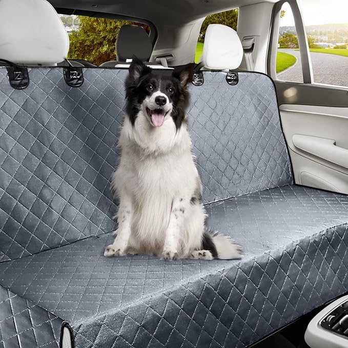 NESTROAD Bench Car Seat Cover for Dogs