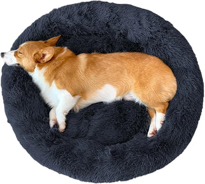 BinetGo Dog Bed Calming Cat and Dog Beds 32 inches