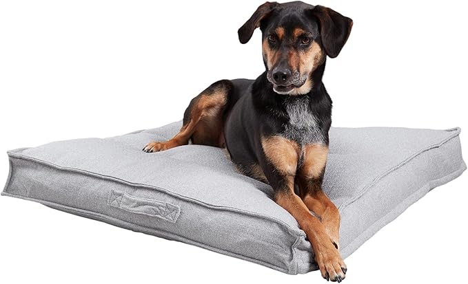Happy Hounds Milo Square Tufted Pillow Dog Bed (32" x 32"), 32.0" 32.0" W 5.0" Th