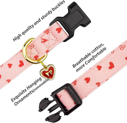 Cotton Handmade Dog Collar Cute and Distinctive Patterns