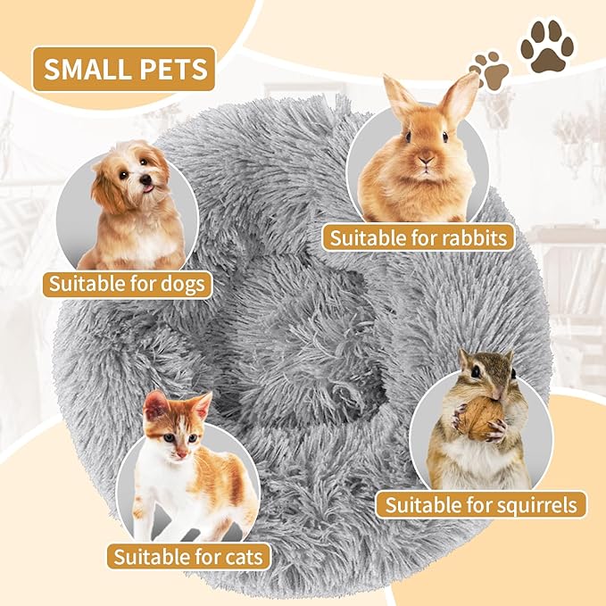 Dog Bed Comfiest Indoor Calming Waterproof Bedding Washable