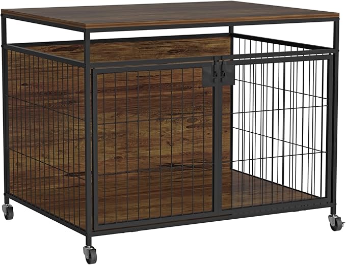 Dog Crate Furniture for Large Dogs Pads,39.4" L 28.3" W 31.7" H