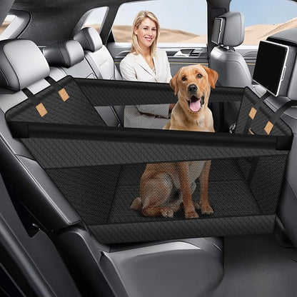 Hard Bottom Dog Carrier in Car