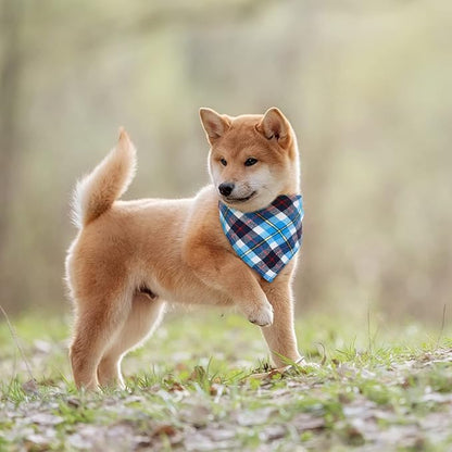 Christmas Dog Bandanas 6 Pieces Style,16.1 Inch)