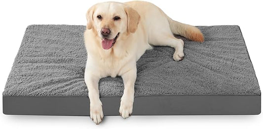 MIHIKK Extra Large Dog Bed with Removable Washable Cover 48 inch