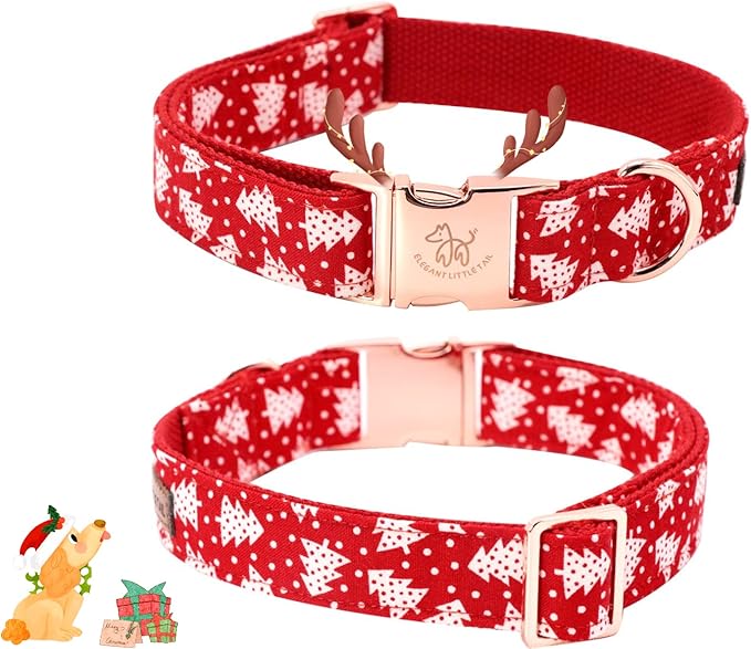 Elegant little tail Christmas Dog Collar