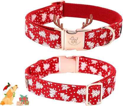Elegant little tail Christmas Dog Collar
