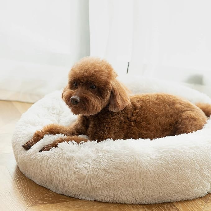 Washable Dog Round Bed Large