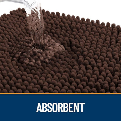 OLANLY Dog Door Mat for Muddy Paws 48x30