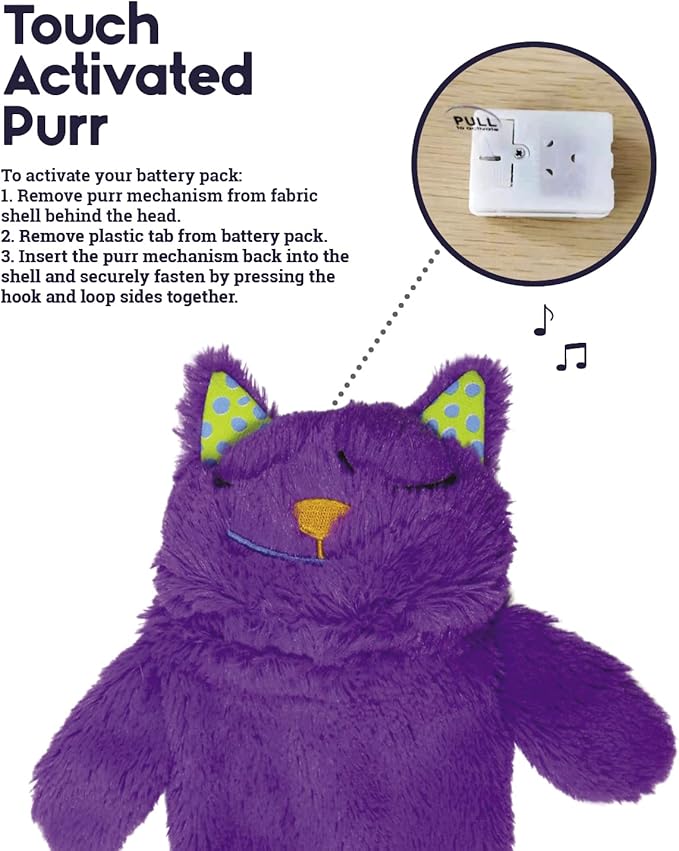 Catstages Purr Pillow Kitty Soothing Plush Cat Toy