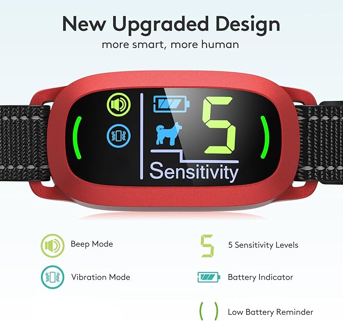 Dog Bark Collar 5 Adjustable