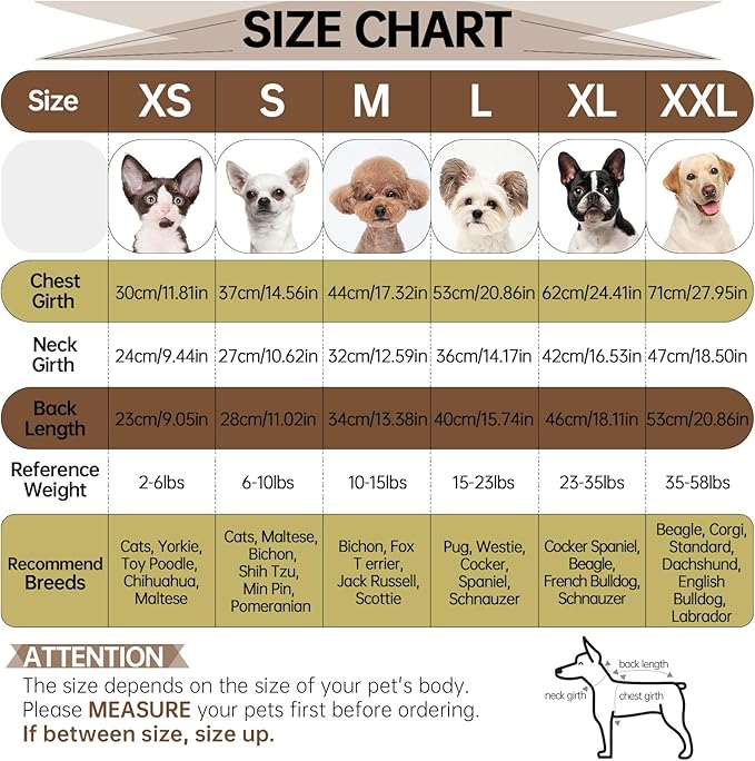 BRKURLEG Thermal Knitted Dog Sweater for Small Dog