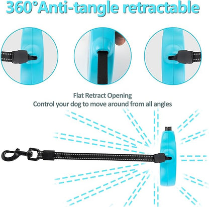 Retractable Dog Leash 16 Ft 110 Lbs,