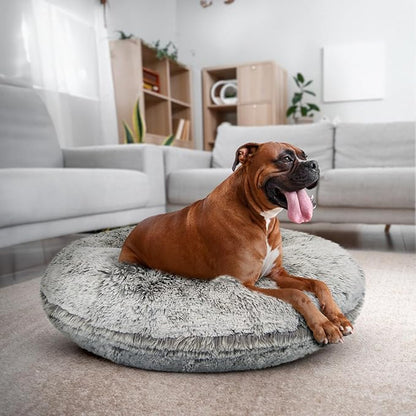 Bessie and Barnie Bagel Donut Dog Bed