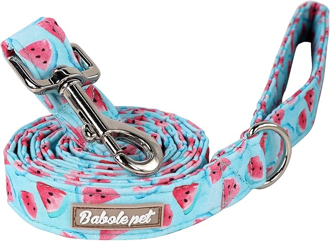 Dog Leash Durable Handmade Blue Watermelon Dog Leashes 120cm