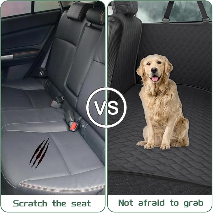 Bilisin Dog Car Seat Cover with Mesh Window 2019-2024 for