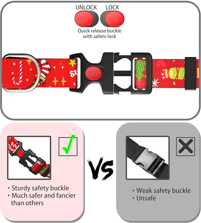 Cute Floral Dog Collar for Small Medium Large Dogs