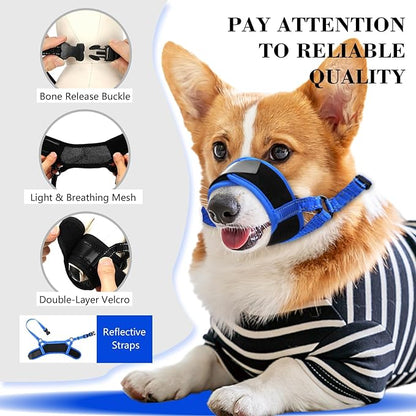 Dog Muzzle XL(Circumference:7''-10.6''in))