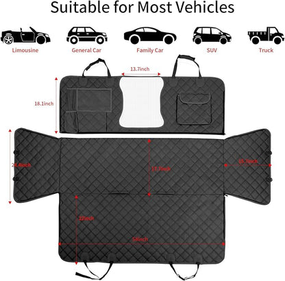 Deluxe Dog Seat Cover for Back Seat