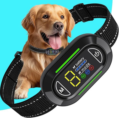 Dog Bark Collar IP67 Waterproof 4 Modes: 5 Sensitivity